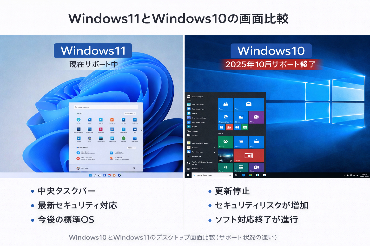 Windows10を使い続けるリスク